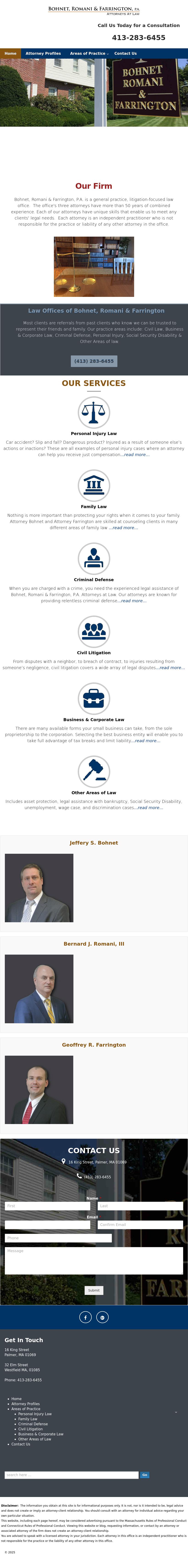 Geoffrey Farrington, Attorney - Palmer MA Lawyers