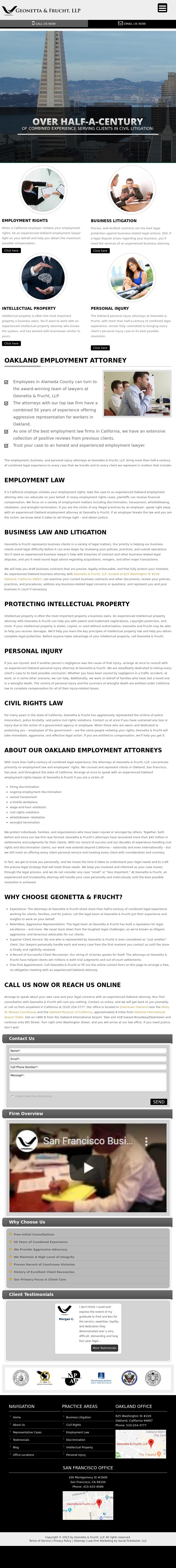 Geonetta & Frucht, Oakland - Oakland CA Lawyers