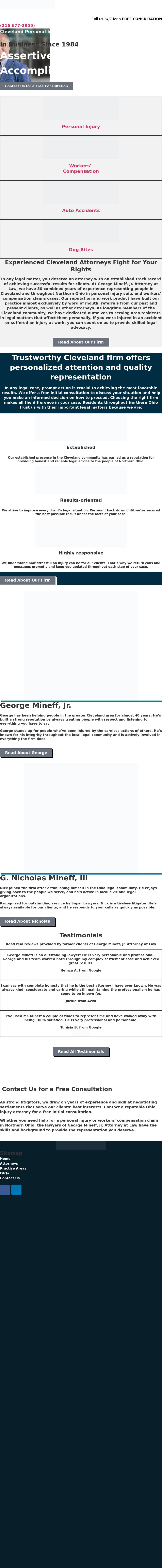 George Mineff, Jr., Attorney At Law - Cleveland OH Lawyers