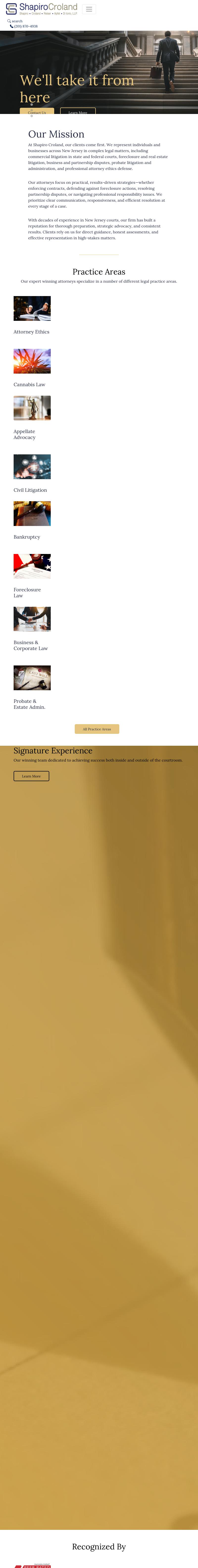 Shapiro Croland Reiser Apfelt & Di Iorio LLP) - Hackensack NJ Lawyers