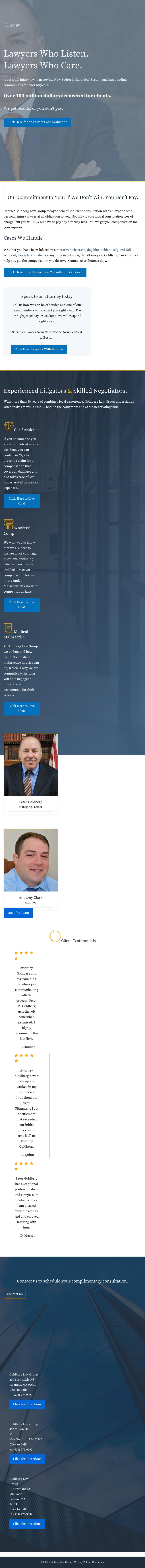Goldberg & Weigand LLP - Boston MA Lawyers