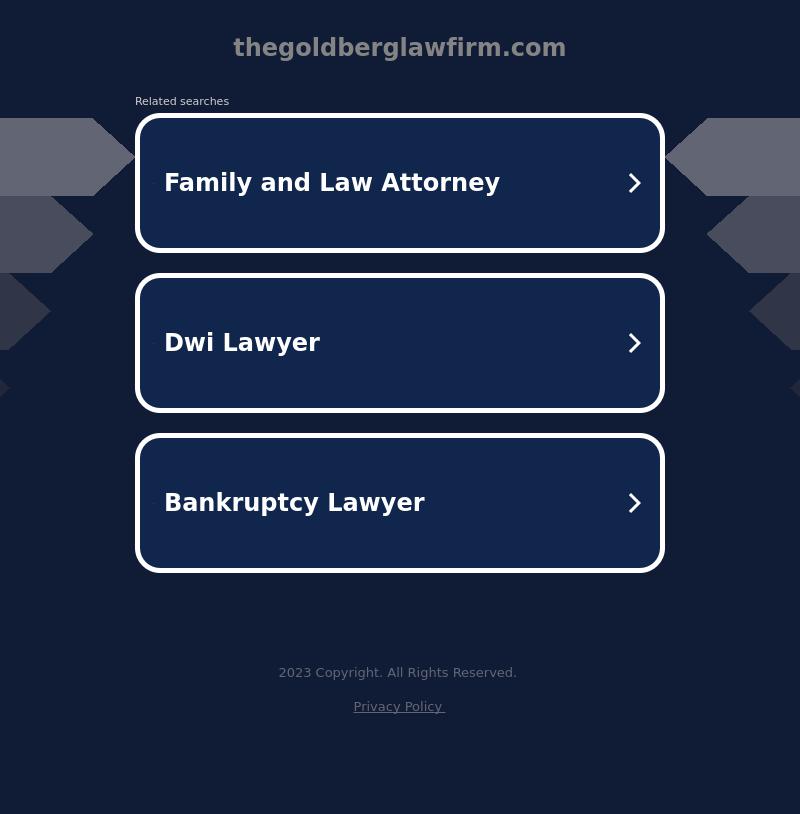 Goldberg Michael Atty At Law - Fresno CA Lawyers