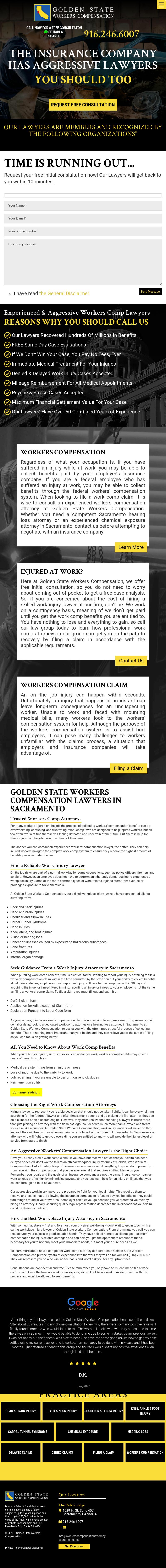Golden State Workers Compensation Attorneys_Sacramento - Sacramento CA Lawyers