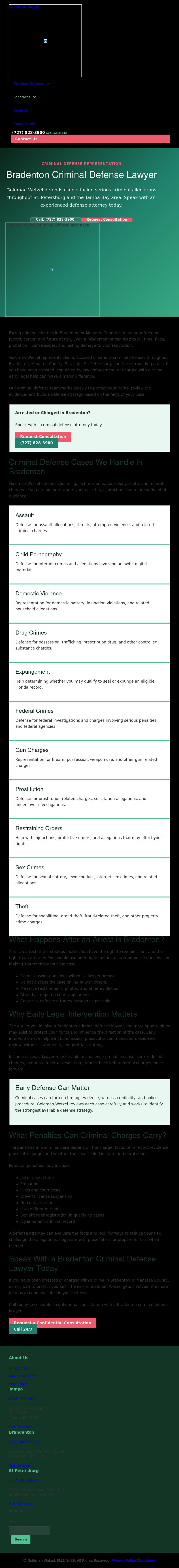Goldman Wetzel - Bradenton FL Lawyers