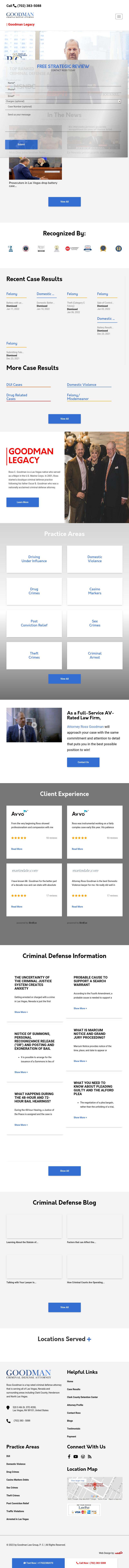 Goodman Criminal Defense Attorney - Las Vegas NV Lawyers