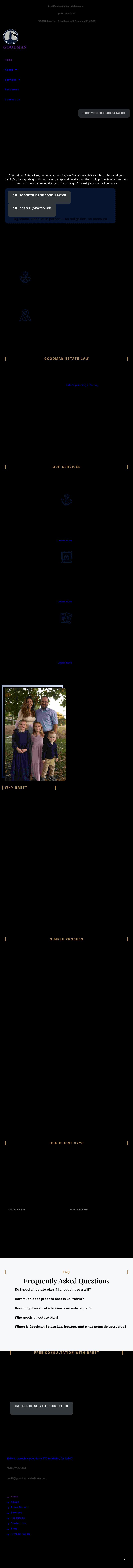 Goodman Estate Law - Anaheim CA Lawyers