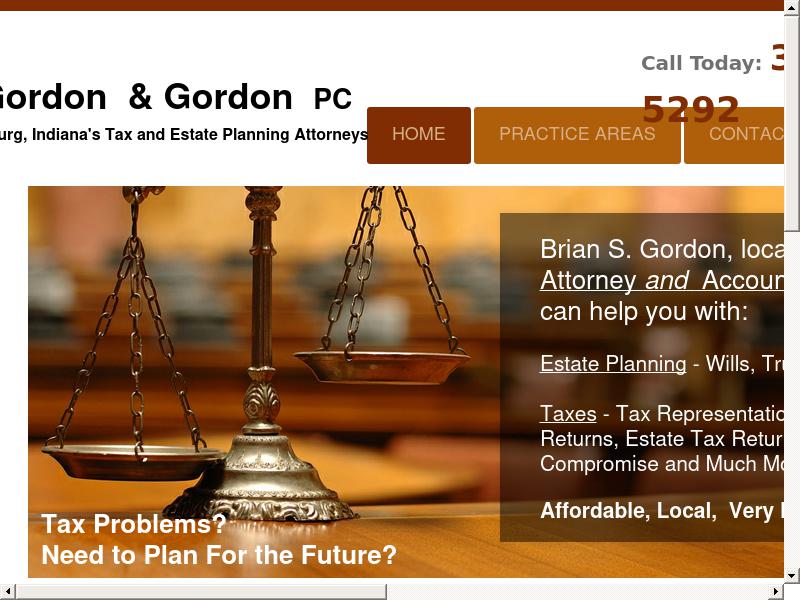 Gordon & Gordon PC - Brownsburg IN Lawyers