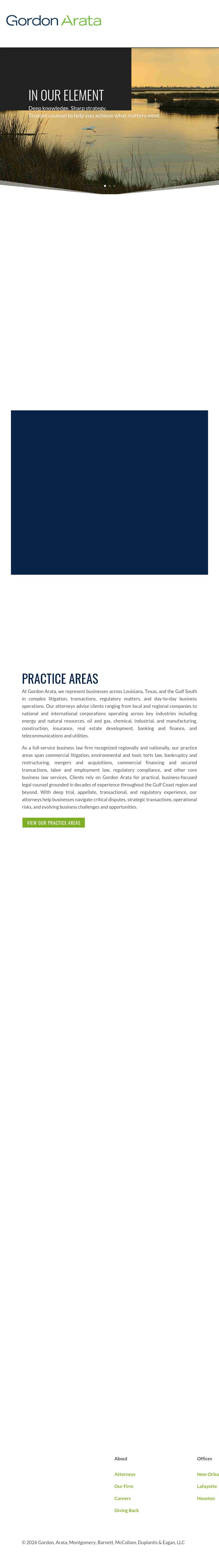 Gordon Arata - New Orleans LA Lawyers