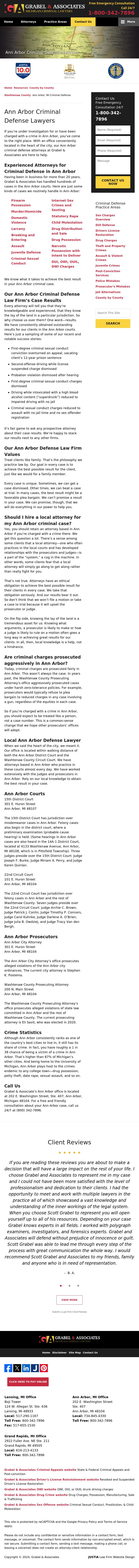 Grabel & Associates - Ann Arbor MI Lawyers