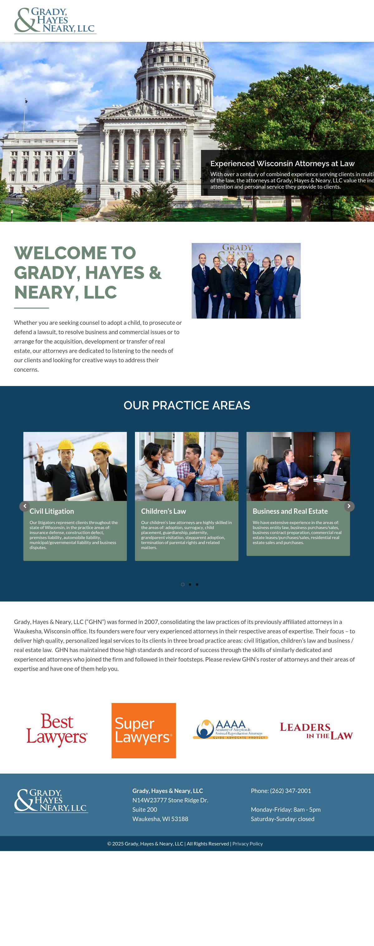 Grady Hayes & Neary LLC - Wksh WI Lawyers