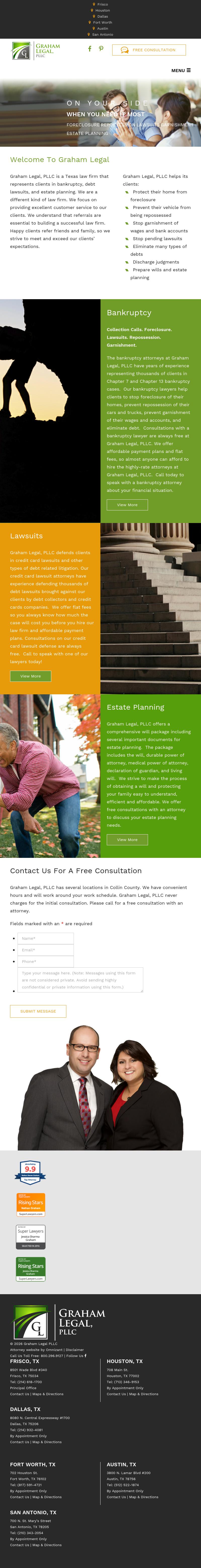 Graham Legal, PLLC - Frisco TX Lawyers