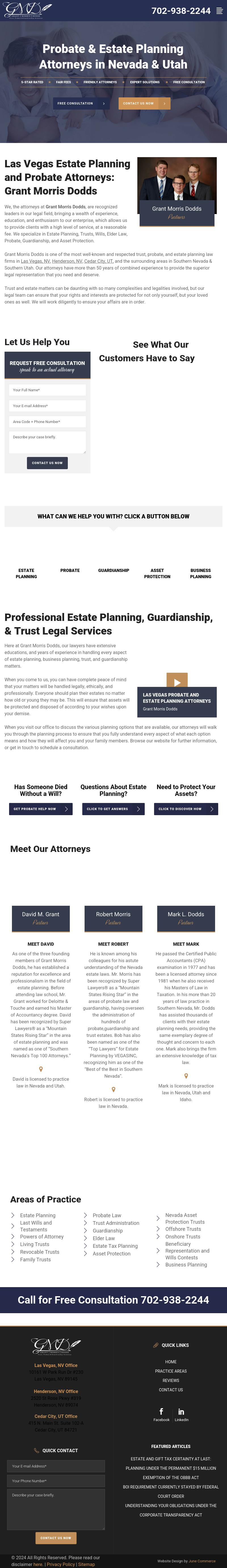 Grant Morris Dodds - Henderson NV Lawyers