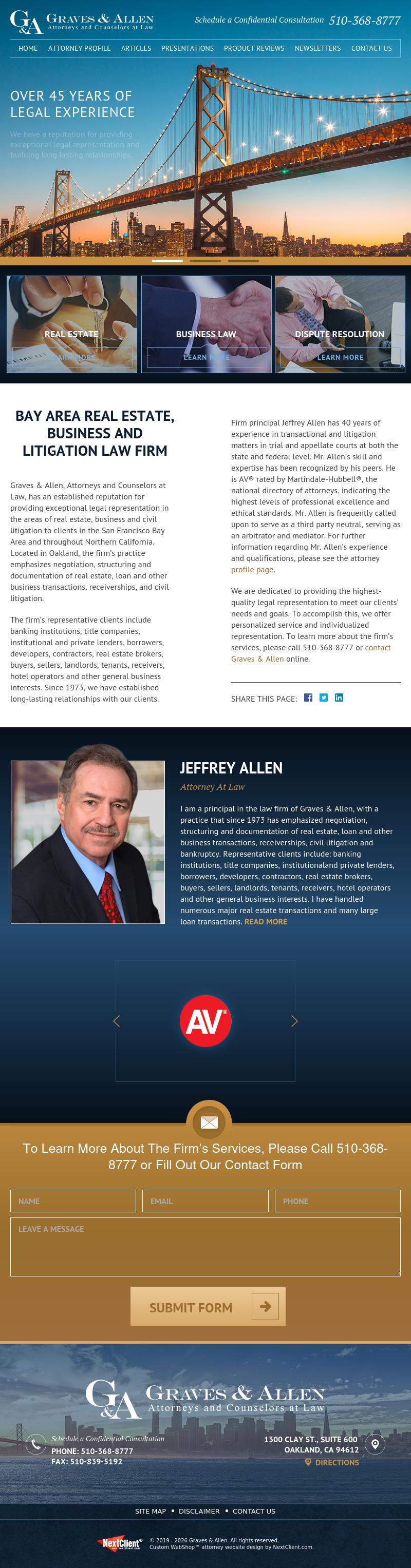 Graves & Allen, Attorneys At Law - Oakland CA Lawyers