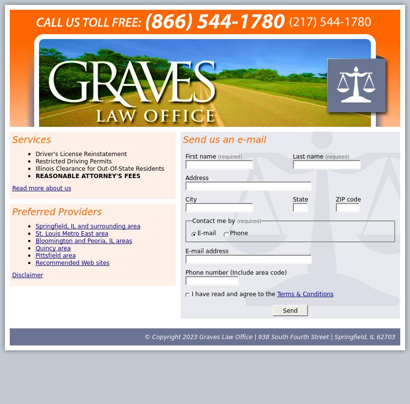 Graves Law Office - Springfield IL Lawyers