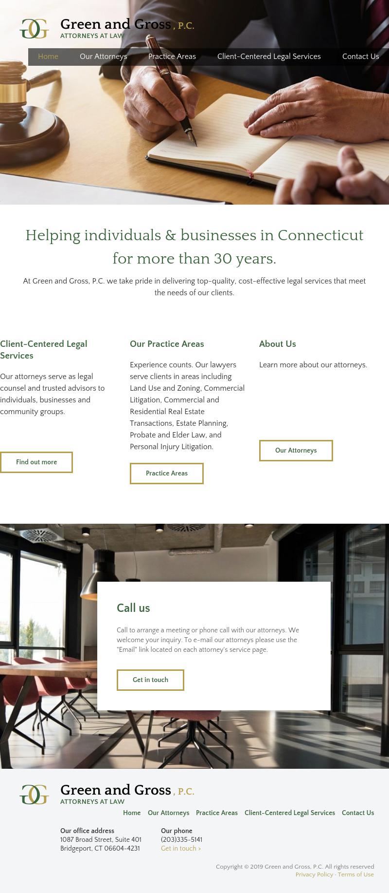 Green and Gross PC - Bridgeport CT Lawyers