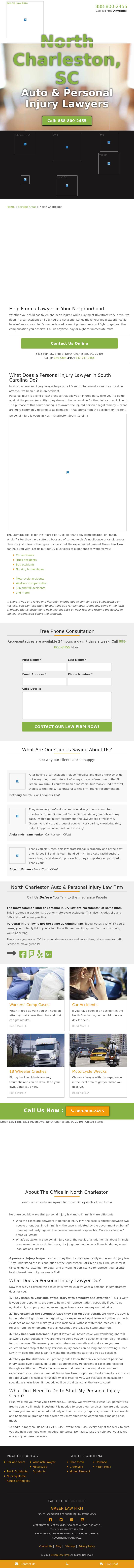 Green Law Firm - North Charleston SC Lawyers