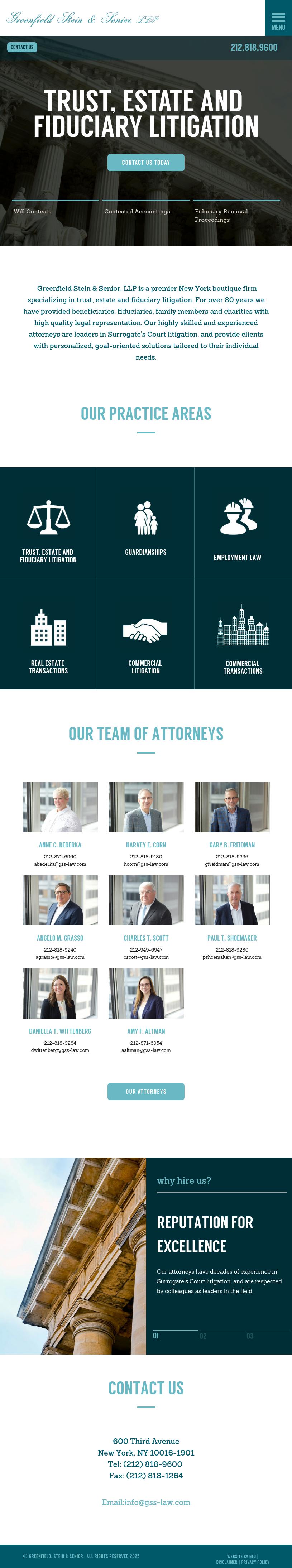 Greenfield Stein & Senior, LLP - New York NY Lawyers