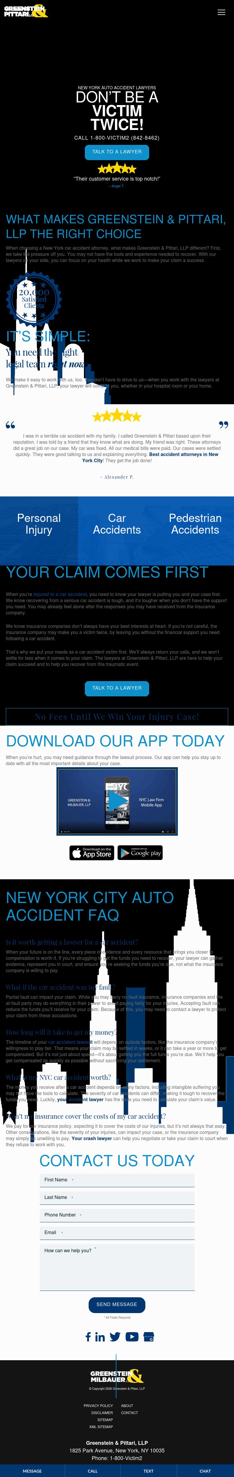 Greenstein & Milbauer, LLP - New York NY Lawyers