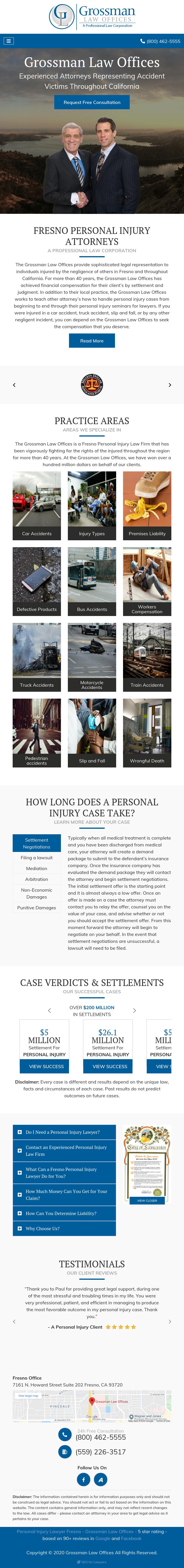 Grossman Law Offices - Fresno CA Lawyers