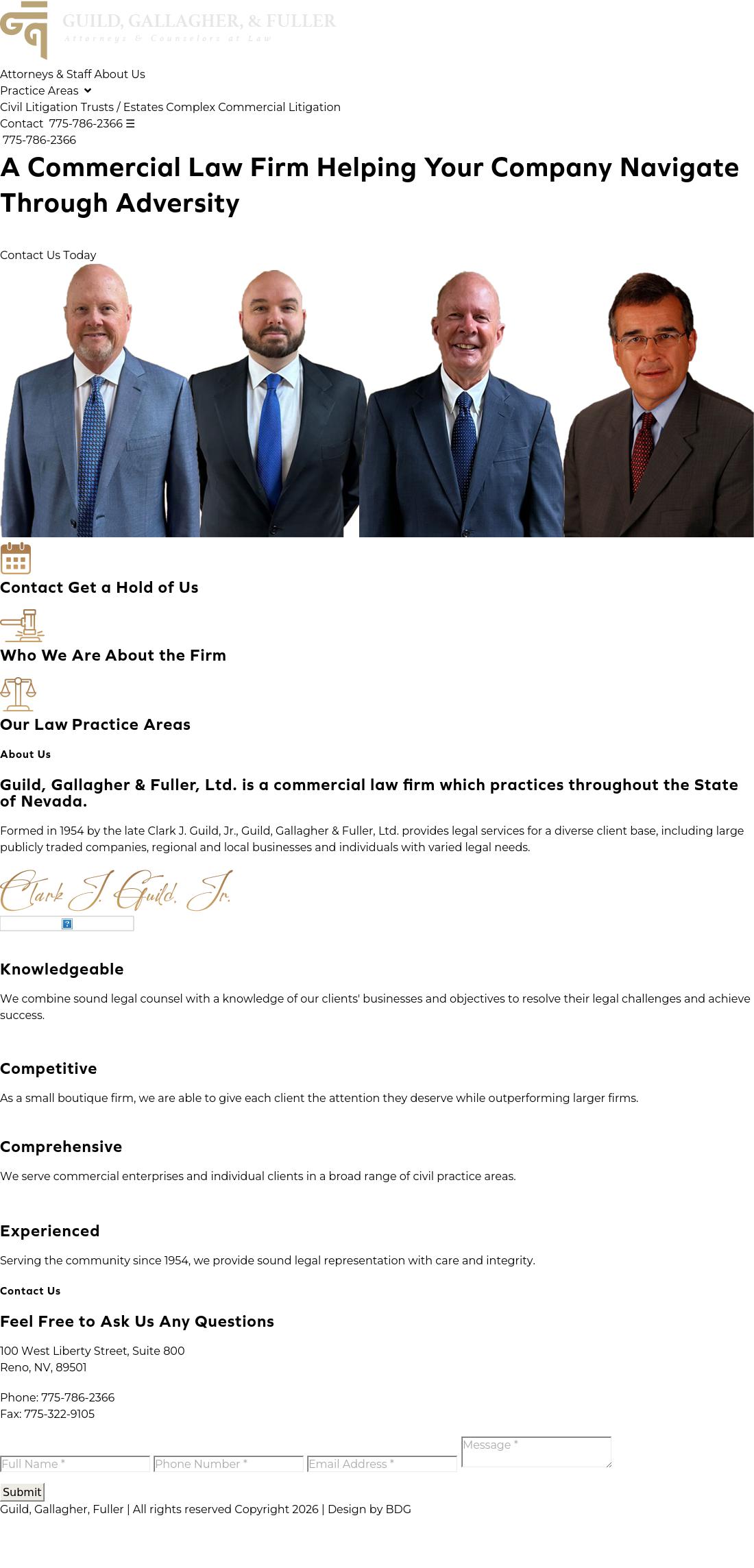 Guild Gallagher & Fuller Ltd. - Reno NV Lawyers