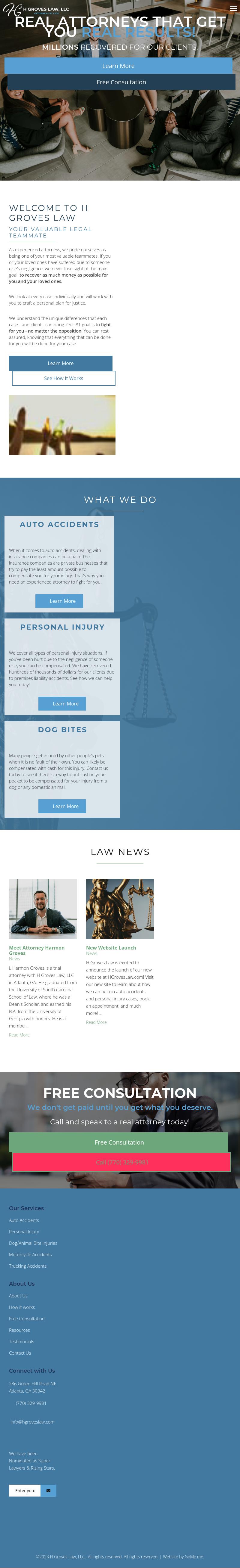 H Groves Law - Atlanta GA Lawyers