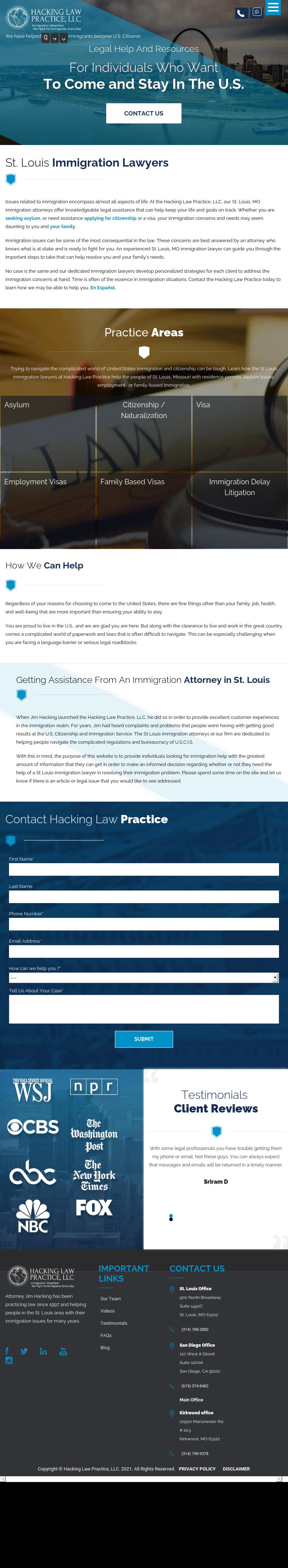 Hacking Law Practice, LLC - Kirkwood MO Lawyers