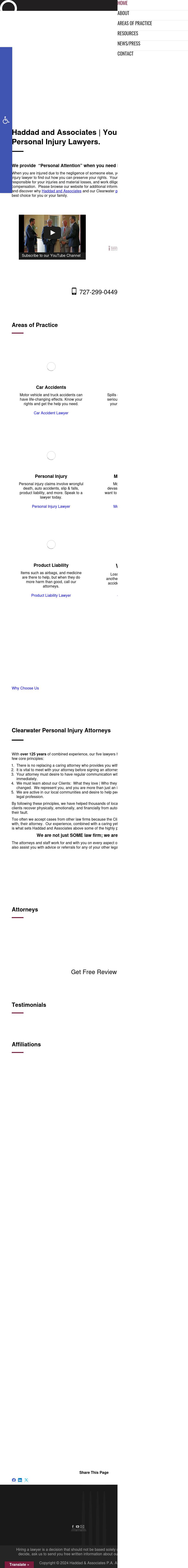 Haddad & Associates - Clearwater FL Lawyers
