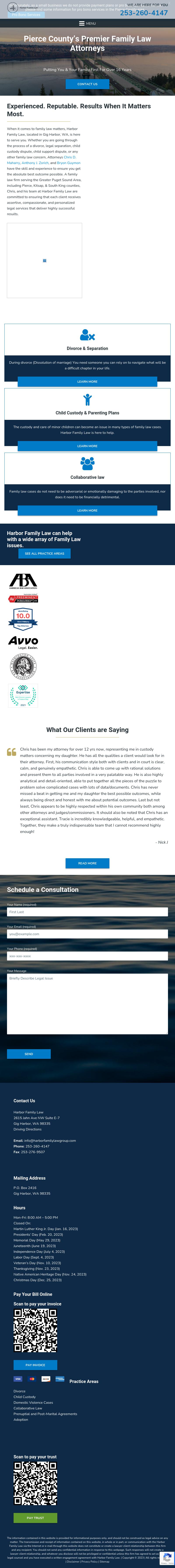  - Gig Harbor WA Lawyers