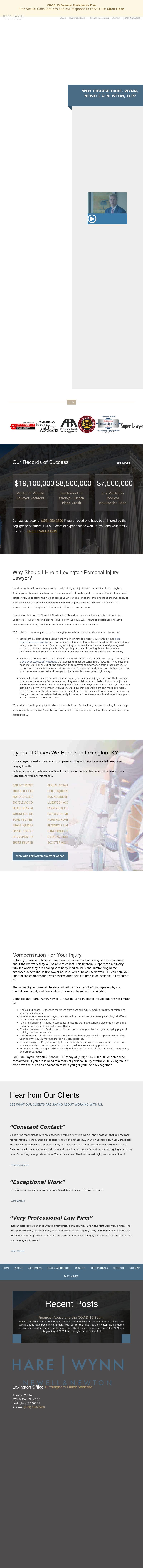 Hare Wynn Newell & Newton - Lexington KY Lawyers
