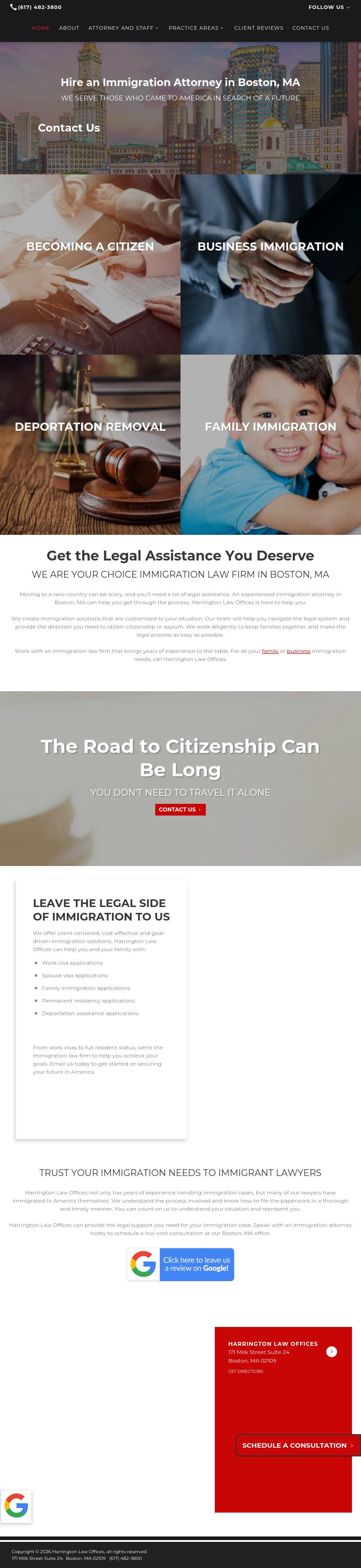 Harrington Law Offices - Boston MA Lawyers