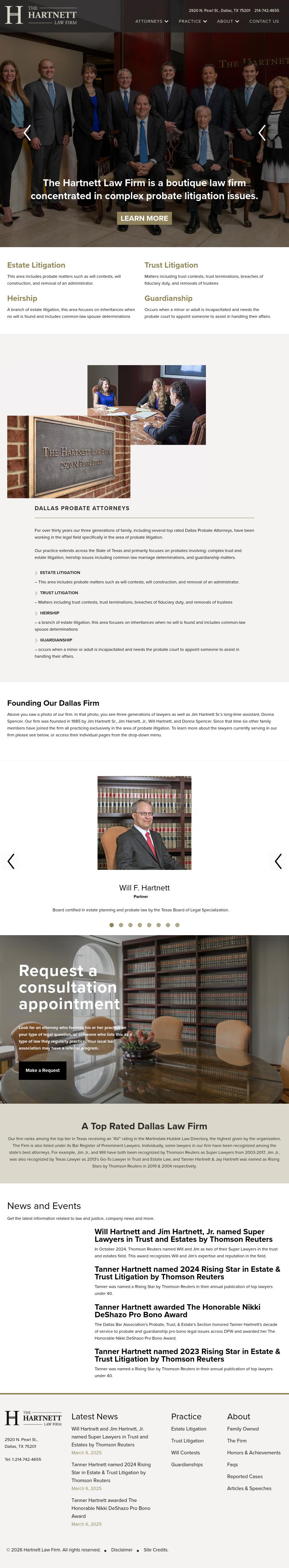 Hartnett Law Firm - Dallas TX Lawyers