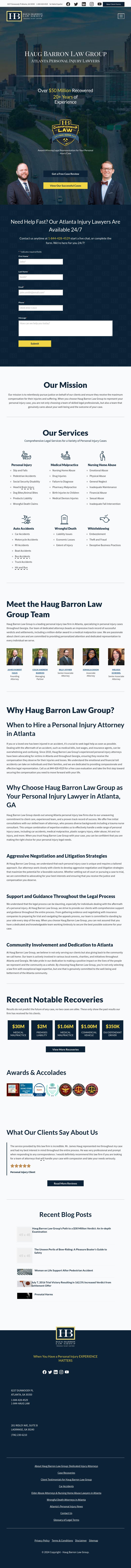 Haug Law Group - Atlanta GA Lawyers