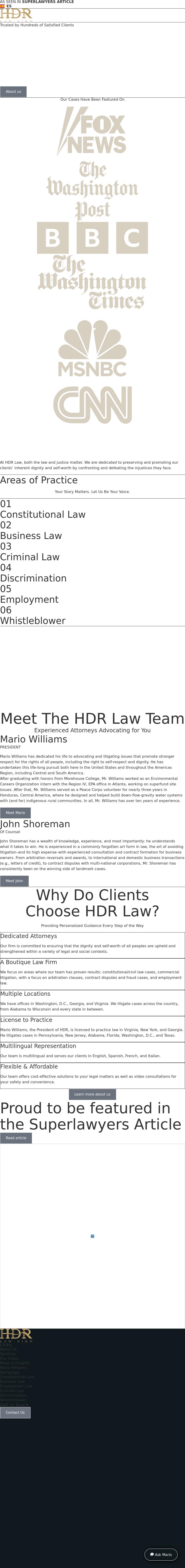 HDR Law Firm - Atlanta GA Lawyers