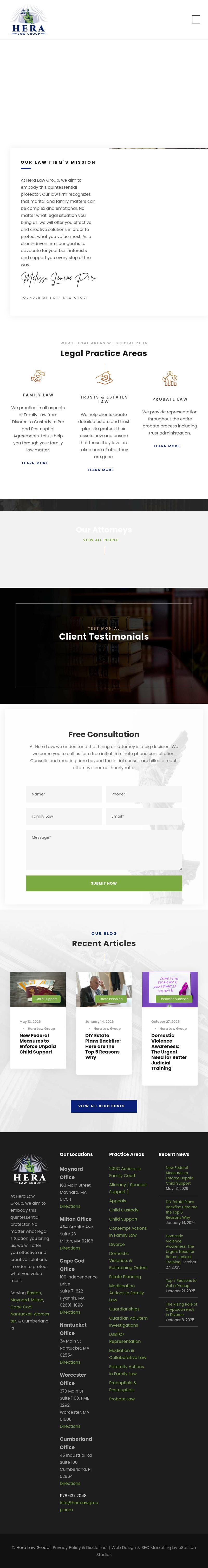 Hera Law Group - Maynard MA Lawyers