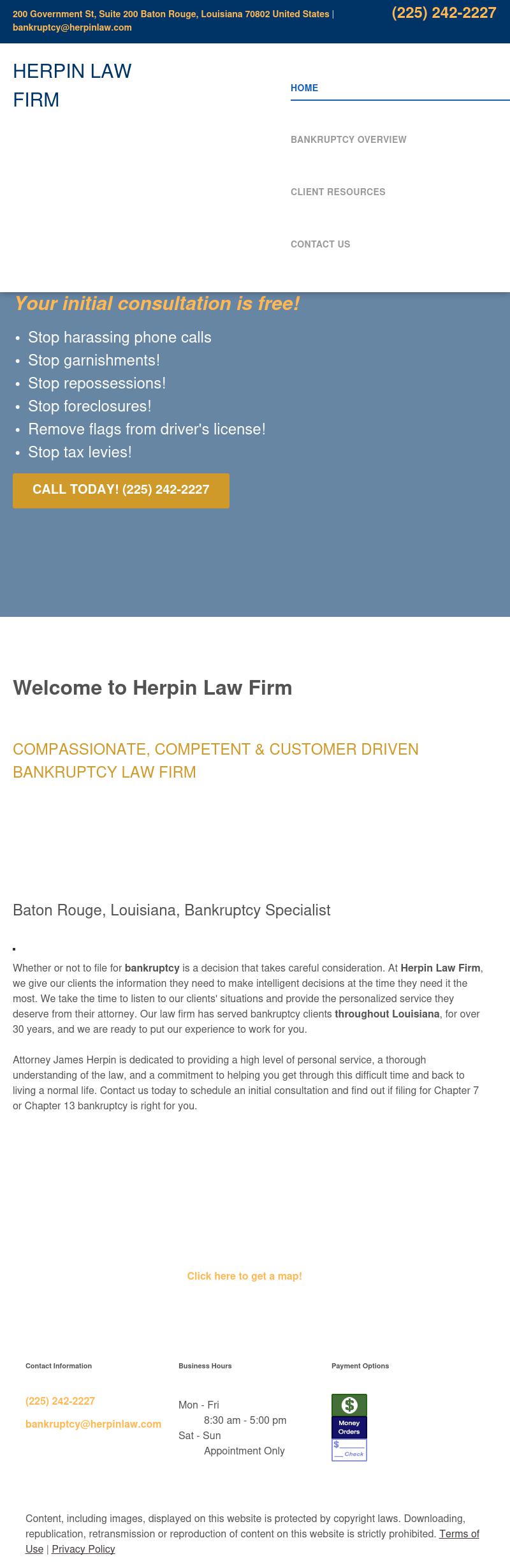 Herpin Law Firm - Baton Rouge LA Lawyers