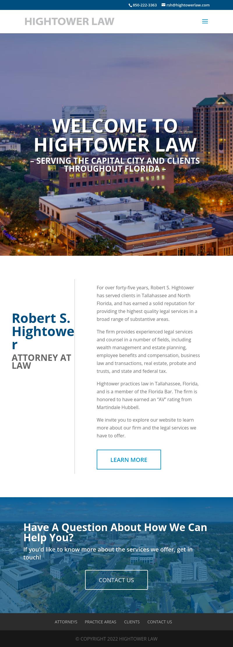 Hightower Robert S - Tallahassee FL Lawyers