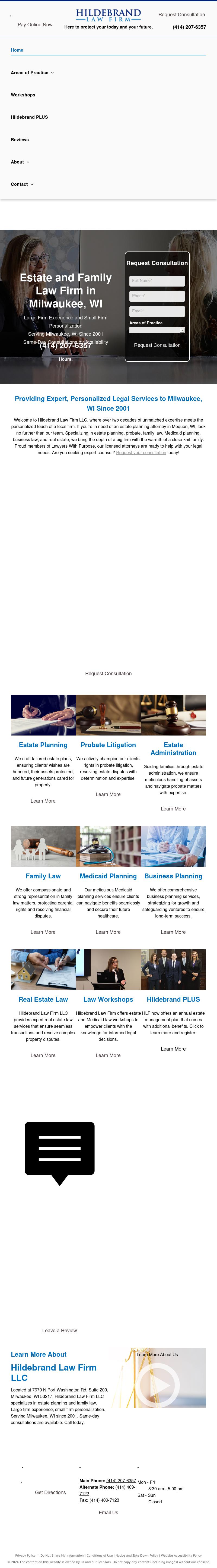 Hildebrand Law Firm, LLC - Milwaukee WI Lawyers