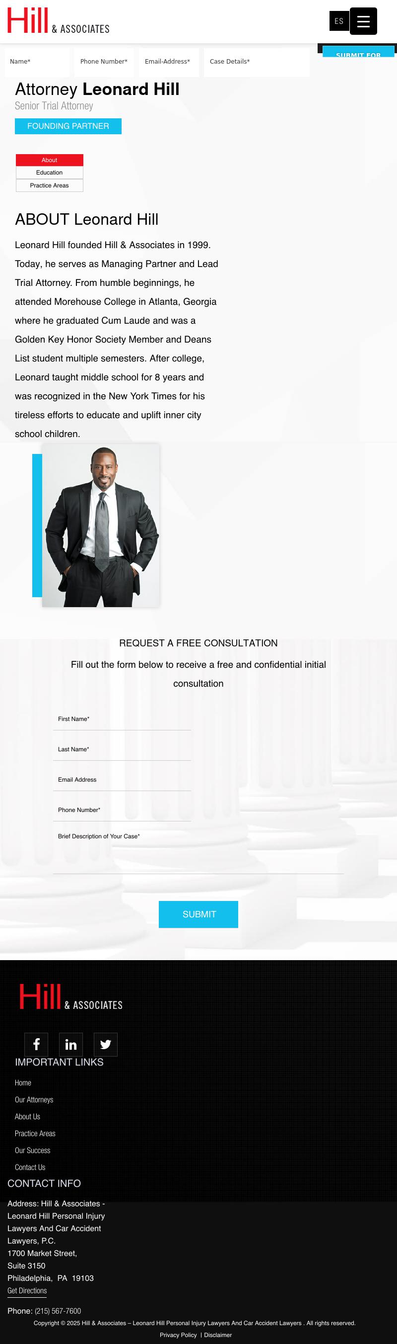 Hill & Associates, P.C. - Philadelphia PA Lawyers