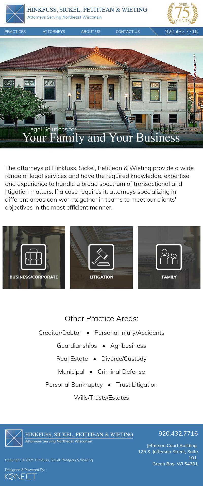 Hinkfuss Sickel Petitjean & Wieting - Green Bay WI Lawyers