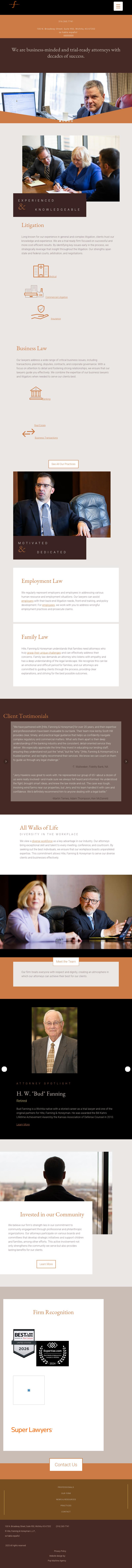 Hite Fanning & Honeyman LLP - Wichita KS Lawyers