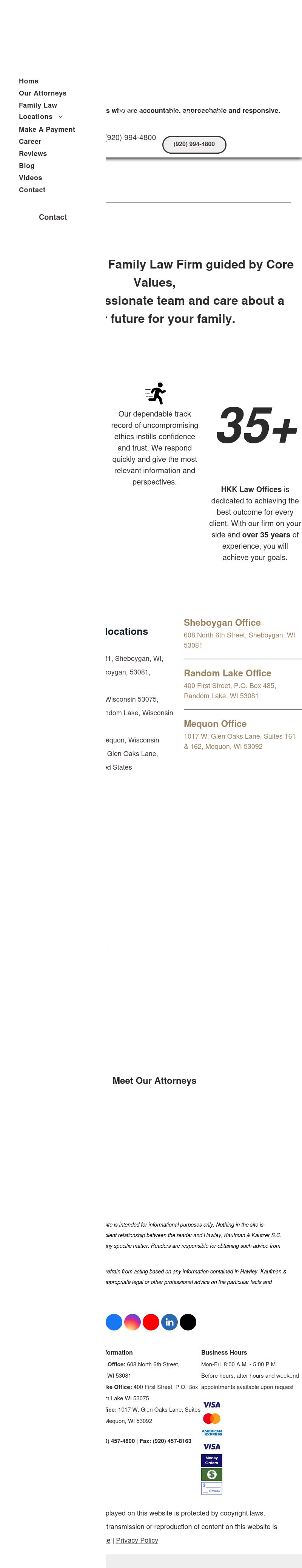 HKK Law Offices - Random Lake WI Lawyers