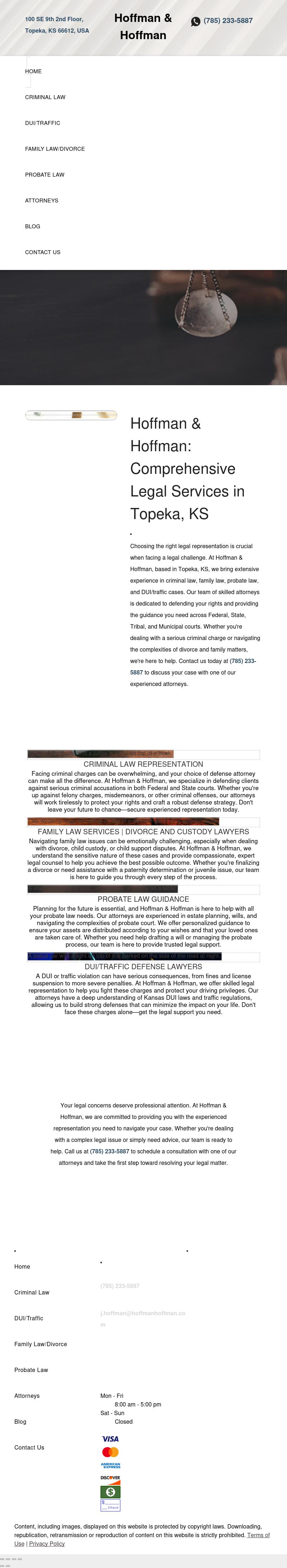 Hoffman & Hoffman - Topeka KS Lawyers