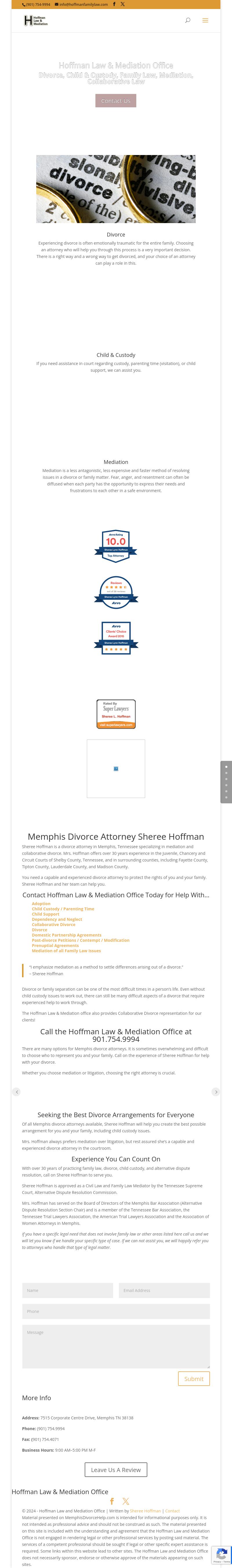 Hoffman Law & Mediation Office - Memphis TN Lawyers