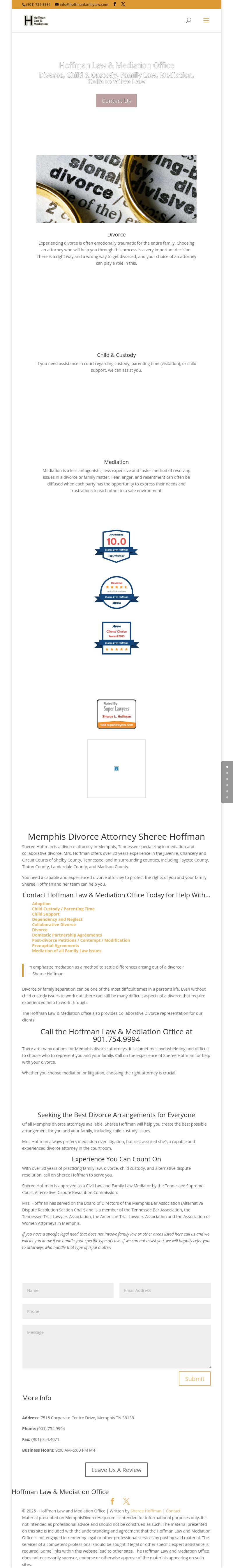 Hoffman Law & Mediation Office - Memphis TN Lawyers