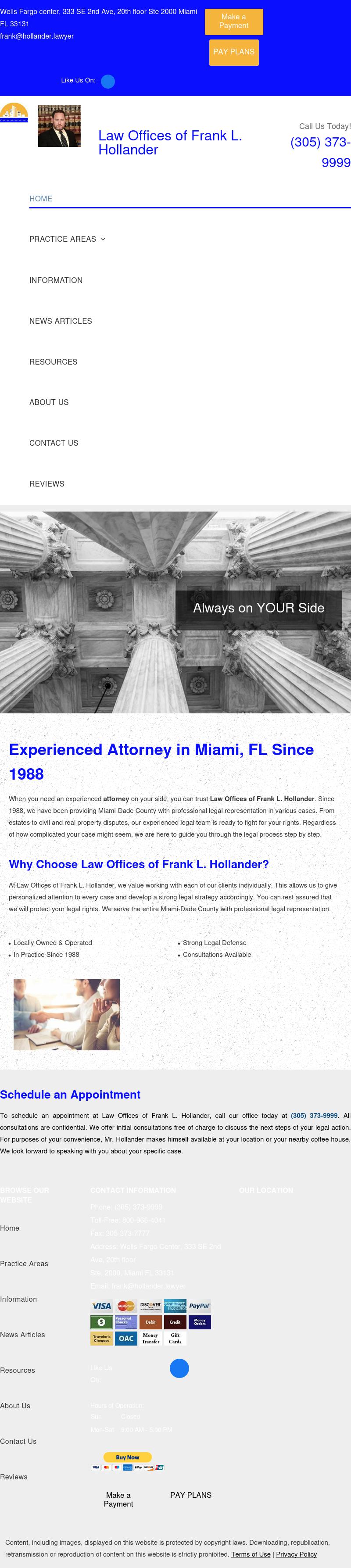 Hollander And Associates LLC - Miami FL Lawyers