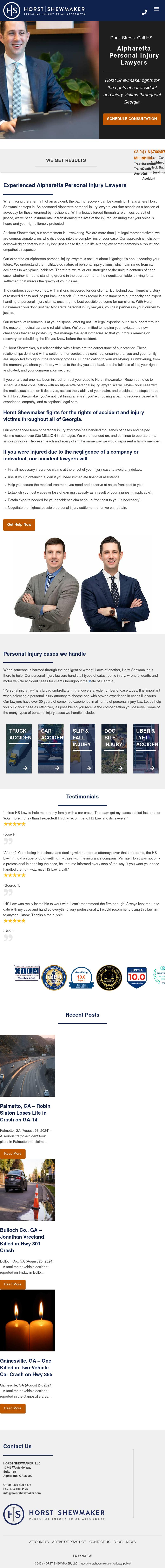 HORST SHEWMAKER, LLC - Alpharetta GA Lawyers