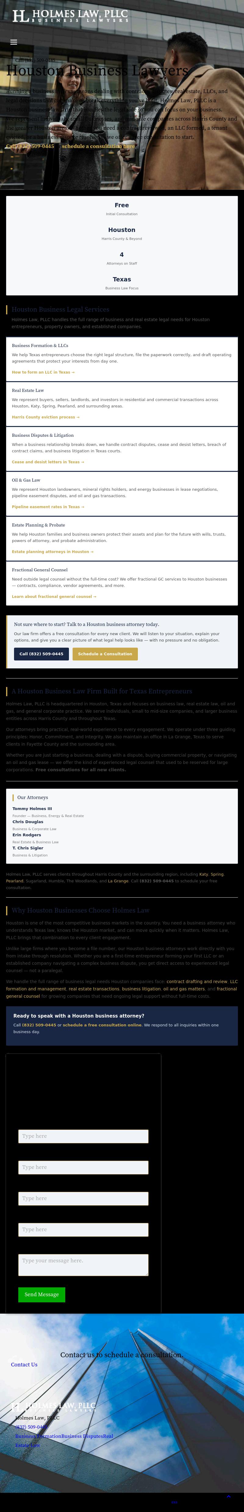 Houston Business Lawyers - Houston TX Lawyers