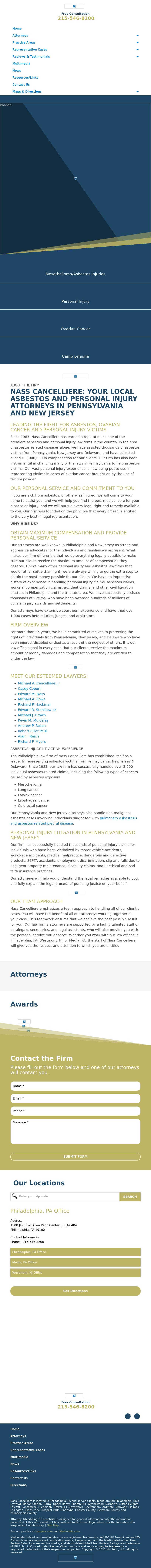 Howard, Brenner & Nass, P.C. - Philadelphia PA Lawyers