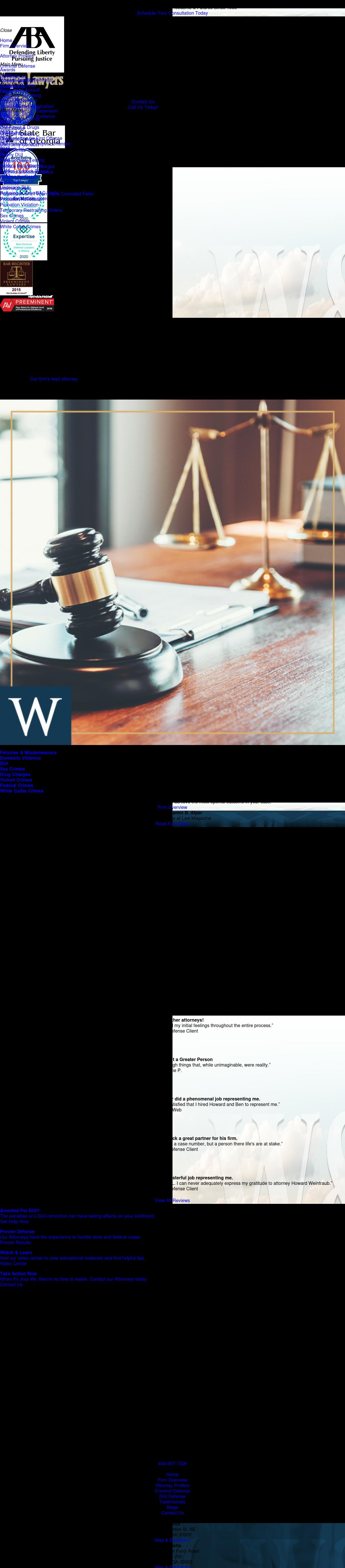 Howard Weintraub PC - Atlanta GA Lawyers