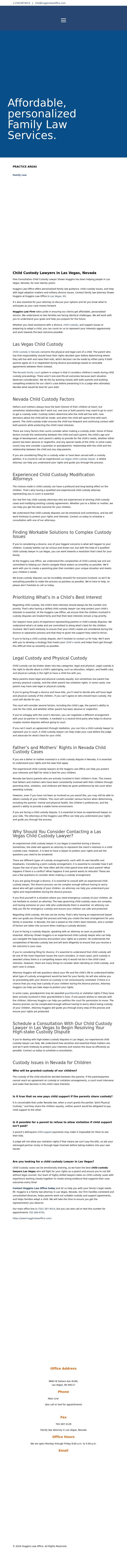 Huggins Law Office - Las Vegas NV Lawyers